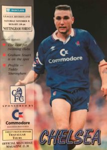 FOOTBALL PROGRAMMES. A collection of eleven Chelsea football programmes